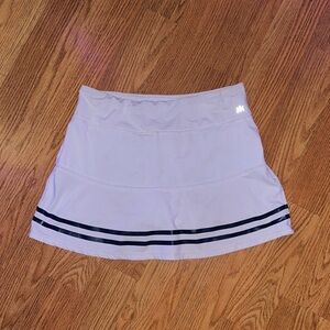 Ladies sporty tennis or golf athletic skort skirt
